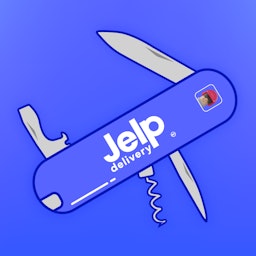 Jelp Delivery logo
